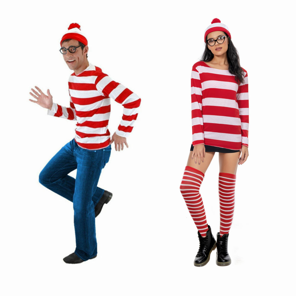 Déguisement Adulte Ou est Charlie Costume Drôle pour Couples