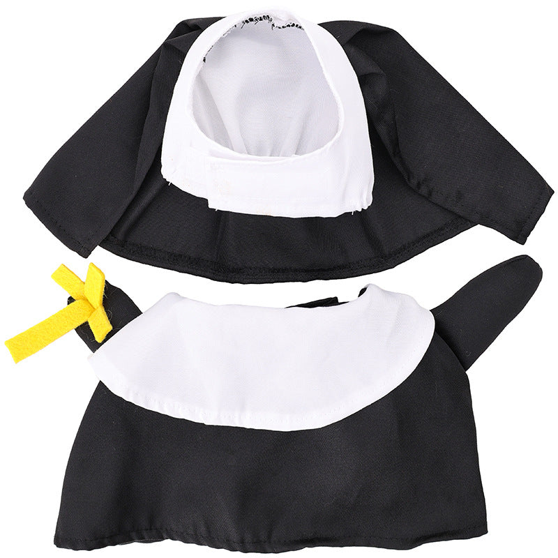 Déguisement Animal Nonne pour Chat et Chien Drôle Costume Halloween