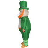 Déguisement Adulte Gonflable Costume pour Fête de La Saint-Patrick