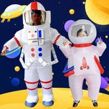 Déguisement Enfant&Adulte Combinaison Gonflable d'Astronaute Costume