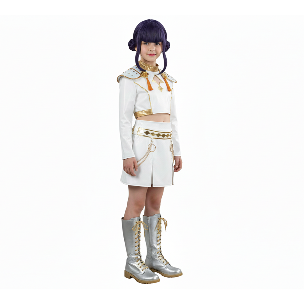 Déguisement Enfant KPop Demon Hunters Huntrix Rumi Mira Zoey What It Sounds Like Tenue Costume