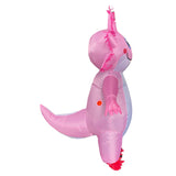 Déguisement Adulte Gonflable Salamandre Rose Costume d'Halloween