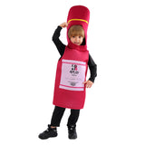 Déguisement Enfant Bouteille de Vin Rouge Costume pour Oktoberfest