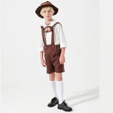 Déguisement Enfant Garçon Costume Brune pour Oktoberfest
