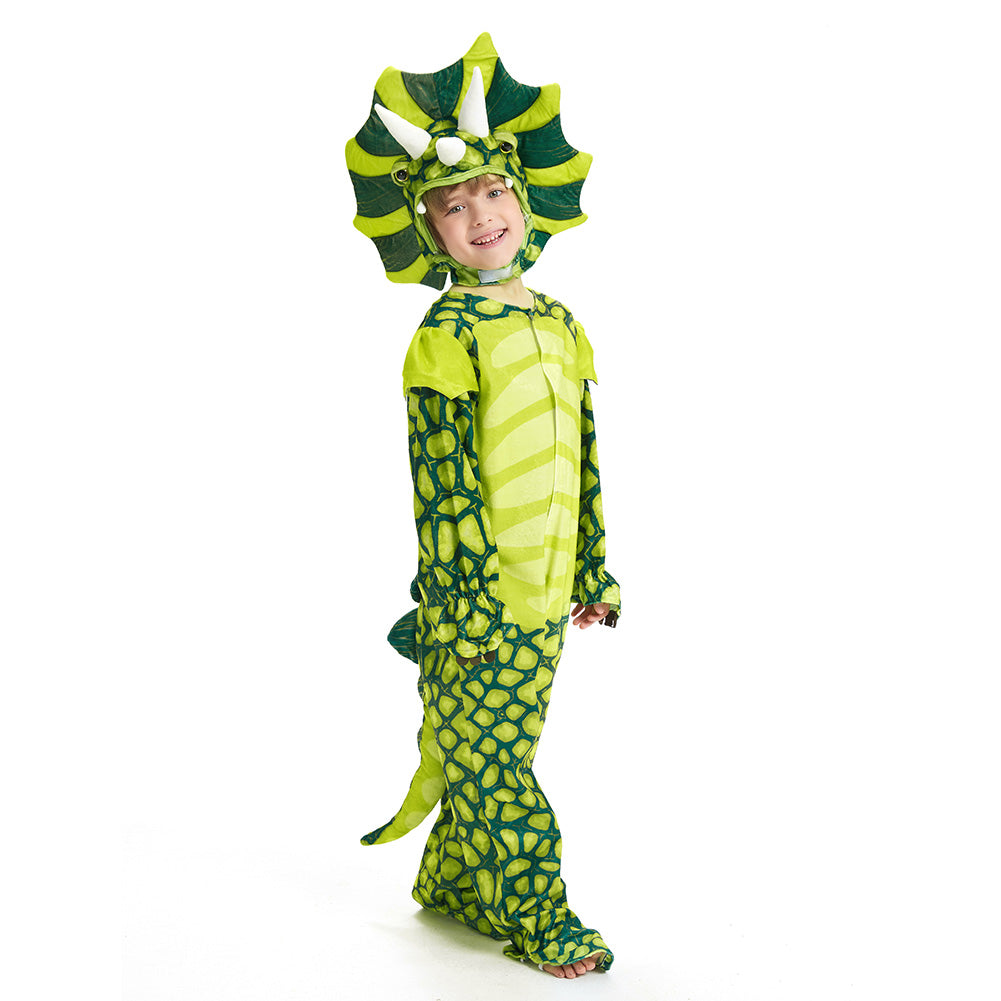 Déguisement Enfant Dinosaure en Triangle Costume Halloween Carnaval