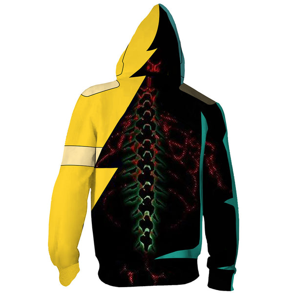 Sweat à Capuche Cyberpunk Edgerunners Unisexe - Manches Longues, Style Urbain Y2K, Impression 3D - Pour Femmes Et Hommes - 4
