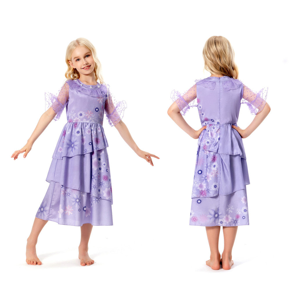 Déguisement Enfant Encanto Isabella Robe Costume