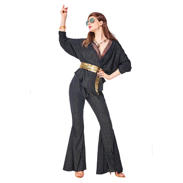 Deguisement Femme 1980s Disco Costume des années 80 Halloween Costume