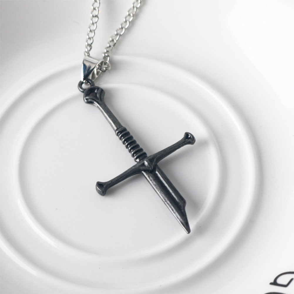 Accessoire The Lord of The Rings Narsil Cassée Collier pour Halloween