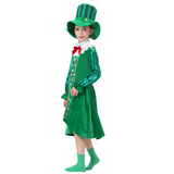 Déguisement Fille Robe Idéal Pour L'été Et La Fête de La Saint-Patrick Costume