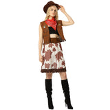 Déguisement Adulte Cow-boy&Cow-gril Costume pour Carnaval