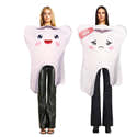 Dents Fausses Cassées Halloween Modèle A - Accessoire Déguisement Monstre, Carnaval, Cadeau Original Adulte Et Enfant, Effet Carié Réaliste - 9