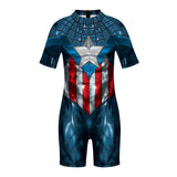Déguisement Enfant Captain America Venom Dragon Ball Maillot de Bain Costume