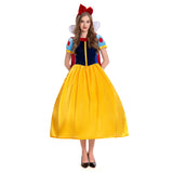 Déguisement Femme Blanche-Neige Robe Costume d'Halloween