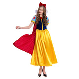 Déguisement Femme Blanche-Neige Robe Costume d'Halloween