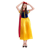 Déguisement Femme Blanche-Neige Robe Costume d'Halloween