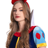 Déguisement Femme Blanche-Neige Robe Costume d'Halloween