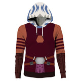 Déguisement The Clone Wars Ahsoka Tano Sweat-shirt à Capuche Costume