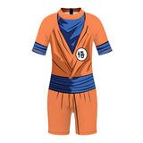 Déguisement Enfant Captain America Venom Dragon Ball Maillot de Bain Costume