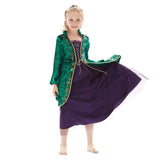 Déguisement Enfant Hocus Pocus Winifred Sanderson Costume pour Halloween