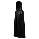 Déguisement Enfant Cape Noir Costume pour Halloween Carnaval