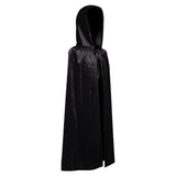 Déguisement Enfant Cape Noir Costume pour Halloween Carnaval