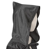 Déguisement Enfant Cape Noir Costume pour Halloween Carnaval