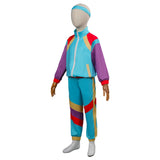 Déguisement Enfant Rétro 80 90S Ensemble de Sport Vintage Costume Ver.4