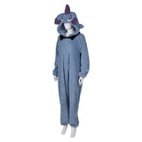 Déguisement Palworld Depresso Pyjama Bleu Imprimé Costume