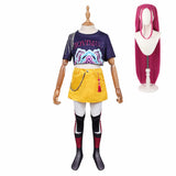 Déguisement Enfant Mira Tenue Bleue et Jaune Costume pour Halloween Carnaval