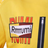 Déguisement Fille Rumi Tenue Jaune et Noire pour Halloween Carnaval