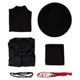 Déguisement Enfant Jinu Tenue Noire pour Halloween Carnaval