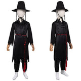 Déguisement Enfant Jinu Tenue Noire pour Halloween Carnaval
