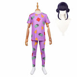 Déguisement Enfant&Femme KPop Demon Hunters Huntrix Zoey Pyjama Violet Costume
