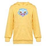 Déguisement Enfant&Adulte KPop Demon Hunters Huntrix Zoey Sweat-shirt à Capuche Jaune Costume