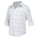 Déguisement Enfant KPop Demon Hunters(2025) Jinu Saja Chemise Rose/Blanche Costume