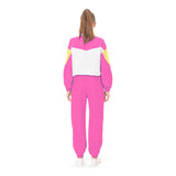 Déguisement Adulte 80s Hippie Disco Sportwear Retro Cosplay Costume Halloween Carnaval