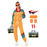 Déguisement 80s 90s Hip-hop Ensemble en Groupe Sport Vintage Survêtement