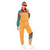 Déguisement 80s 90s Hip-hop Ensemble en Groupe Sport Vintage Survêtement