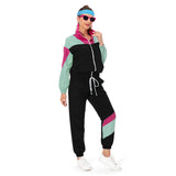 Déguisement 80s 90s Hip-hop Ensemble en Groupe Sport Vintage Survêtement