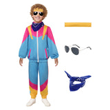 Déguisement Enfant Hip hop Tenue de Sport Vintage Costume Bleu