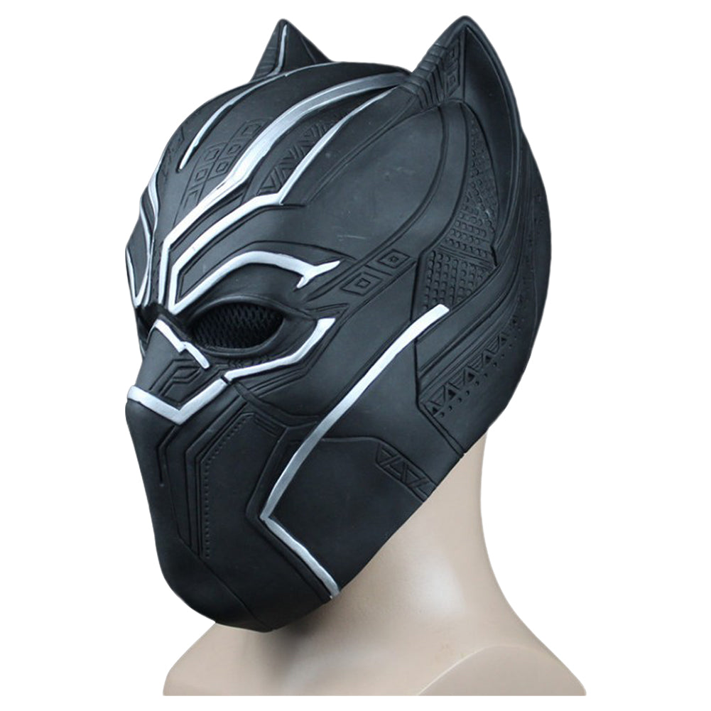 Avengers Civil War Black Panther/Panthère noire T'Challa Cosplay Masque