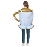 Déguisement Dîner aux Chandelles Amusant Ensemble de 3 Pièces Costume