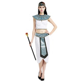 Déguisement Adulte Pharaon Egyptien Cléopâtre Costume Pour Halloween