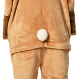 Déguisement Adulte Cerf Pyjama pour Animaux en Flanelle Costume