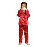 Déguisement Enfant Bonhomme de Neige et Elk de Noël Ensemble Pyjama Costume