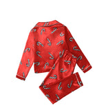 Déguisement Enfant Bonbons de Noël Ensemble Pyjama Costume