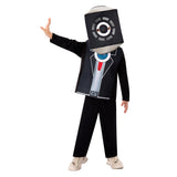 Déguisement Enfant Skibidi Toilet Toilet Man Costume d'Halloween