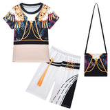 Déguisement Enfant Kpop Demon Hunters Huntrix Rumi Mira Zoey Pyjama Golden Costume d'Halloween