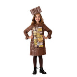 Déguisement Fille Chocolat Robe Costume pour Halloween Carnaval